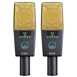 Akg: AKG C414 XLII/ST Large Diaphragm Condenser Microphone - Matched Pair