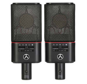 Austrian Audio: Austrian Audio OC818 Dual Set Plus - Large Diaphragm Condenser Microphone (Matched Pair, Black)