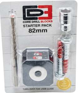 82mm Core Drill Block Starter Pack