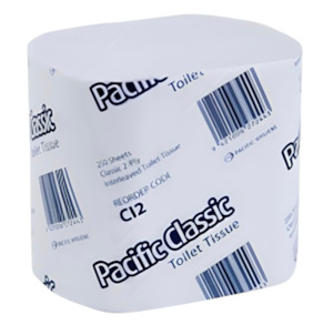 Pacific Classic Interleaved Tissue 2-Ply 250 Sheets