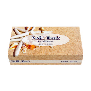 Pacific Classic 2-Ply facial tissue