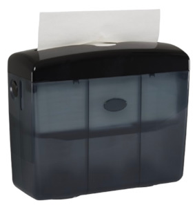 Black Table Top Hand Towel Dispenser
