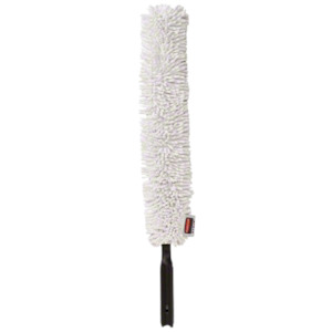 Rubbermaid Quick Connect Flexi Wand with Dusting Sleeve, White