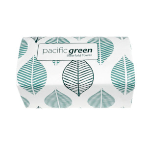 Pacific Green Recycled Interfold Towel