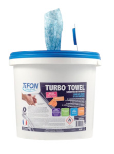 TiFon Turbo Towel Industrial Cleansing Wipes - 70 Wipes