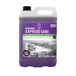 Chemicals Cleaners And Sanitisers: Kemsol Express Sani Detergent