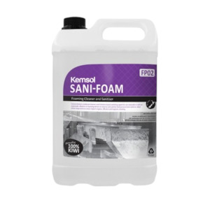 Chemicals Cleaners And Sanitisers: Kemsol Sani-Foam Cleaner