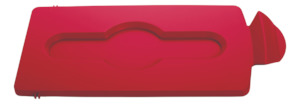 Rubbermaid SLIM JIM® Recycling Station Lid, Closed Waste