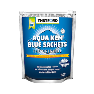 Thetford Sachets, Aqua Kem Blue (15 per Pk) – CORMURS