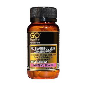 Beauty Fragrance Cosmetics: GO Beautiful Skin Collagen Support 60 Vegecaps