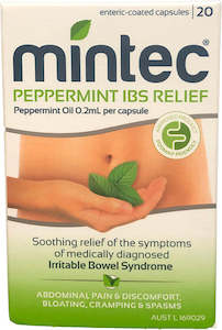 Natural And Organic Vitamins: MINTEC 20 Caps