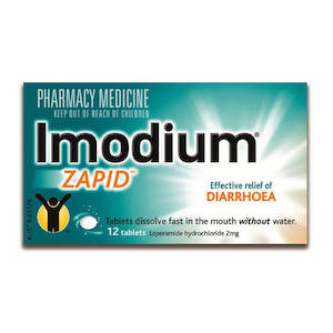 Natural And Organic Vitamins: IMODIUM Zapid 2mg 12