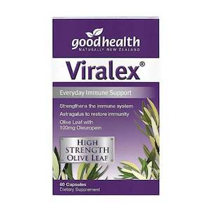 Natural And Organic Vitamins: Good Health Viralex Everyday Immune Support 60 Capsules