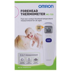 Medical Devices Omron: OMRON Forehead Thermometer MC720