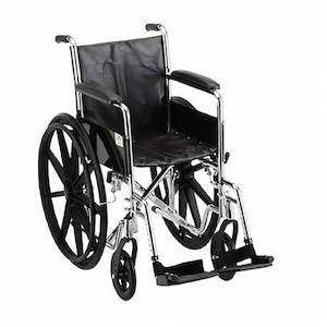 Mobility Power Chairs: Manual Wheelchair Deluxe Lightweight CA922