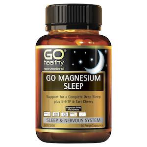 Anxiety Moods And Insomnia: GO Healthy Magnesium Sleep Vegecaps 60s