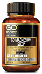 Anxiety Moods And Insomnia: GO Healthy GO Magnesium Sleep 120 Vege Capsules