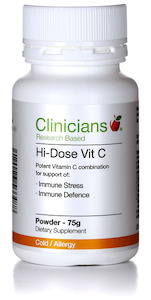 Virus Protection And Immunity: Clinicians HI-Dose Vit C 3550/tsp 75g
