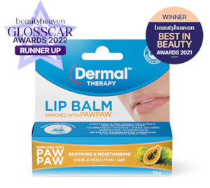 Skin Care: DERMAL THERAPY Lip Balm Paw Paw 10g