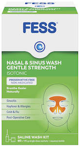 Sinus: FESS Saline Wash Kit 60s