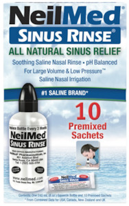Sinus: NEILMED Sinus Rinse Kit 240ml 10 Sachets