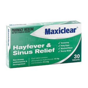 Sinus: MAXICLEAR Hayfever-Sinus 30s