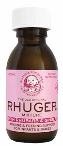 Breast And Bottle Feeding 1: RHUGER Mix. Rhubarb & Ginger 100ml