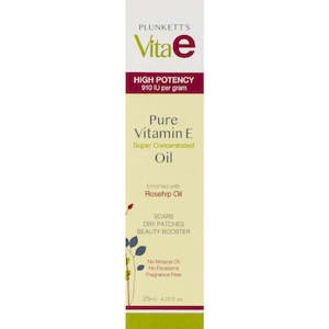 Skin Care: PLUNKETTS Vita E Oil 25ml