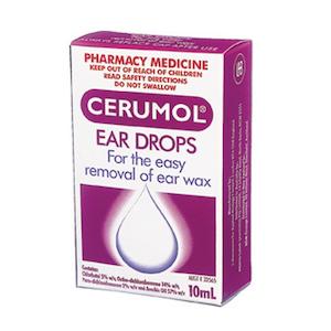 Ear Care: Cerumol Ear Drops For The Easy Removal of Ear Wax 10ml