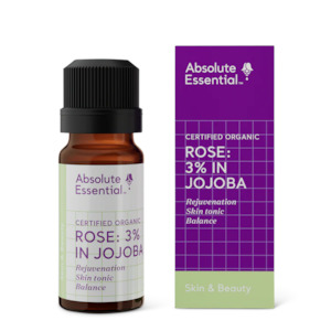 Beauty Fragrance Cosmetics: Rose 3% (Organic) in Jojoba 10 ml