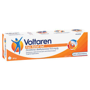 Topical Pain: VOLTAREN Pain Relief Gel 50g