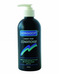 Beauty Hair: DERMASOFT Cream Rinse Conditioner 375ml