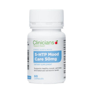 Clinicians 5-HTP Mood Care 50mg 60 caps