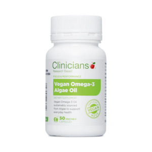 CLINIC. Vegan Omega-3 Algae Oil 50 Vcaps