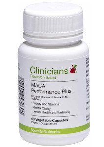 Clinicians MACA Performance Plus 50 caps