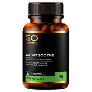 Natural And Organic Antibiotic Support: GO Gut Soothe VCaps 60s