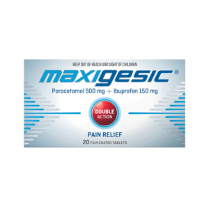 MAXIGESIC Pain Relief Tabs 20s