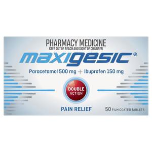 Everyday Pain: MAXIGESIC Pain Relief Tabs 50s