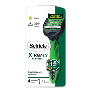 All: SCHICK Xtreme3 Sensitive Mens Razors 4