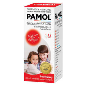 PAMOL All Ages Strawberry 100ml