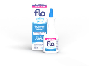 All: Flo Saline Plus Nasal Spray 30ml