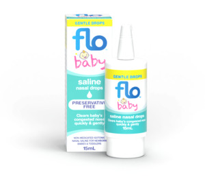 Flo Baby Saline Nasal Drops 15ml