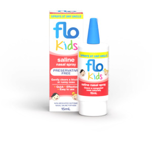 Flo Kids Saline Nasal Spray 15ml