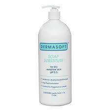 DERMASOFT Soap Substitute 1L | Gentle Cleanser for Sensitive Skin