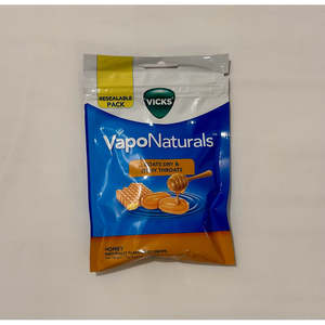 Coughs And Colds: VICKS VapoNaturals Honey 19s