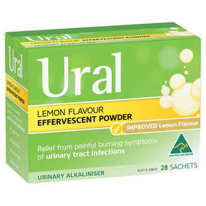Personal Care Sexual Health: Ural Urinary Alkaliniser Sachets 28s