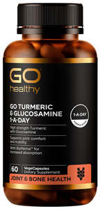 All: Go Healthy Go Turmeric + Glucosamine VegeCapsules | 60s and 150s