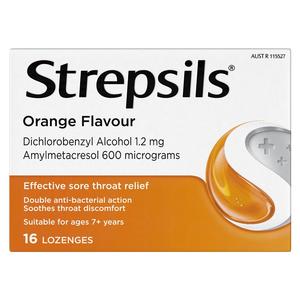 All: Strepsils Lozenges Orange 16s