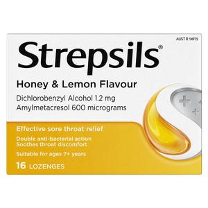 All: Strepsils Lozenges Honey & Lemon 16s