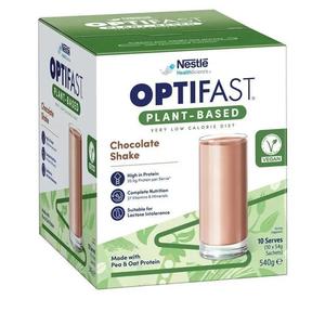 Optifast Plant-Based Chocolate Shake 10s - Expires 20/11/26